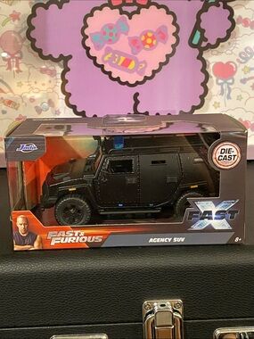 NIB 1:32 Fast & Furious Die-Cast Black Agency SUV 🖤🖤